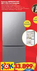 SAMSUNG RB50DG601ES9 508 LT NO FROST BUZDOLABI